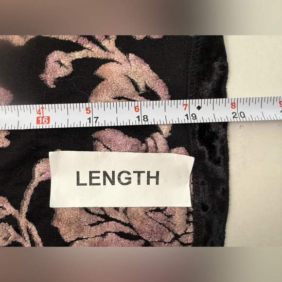 NY & Company Velvet Burnout Sleeveless Tank Top Size XS Whimsigoth  Fairy Y2K - Picture 9 of 9